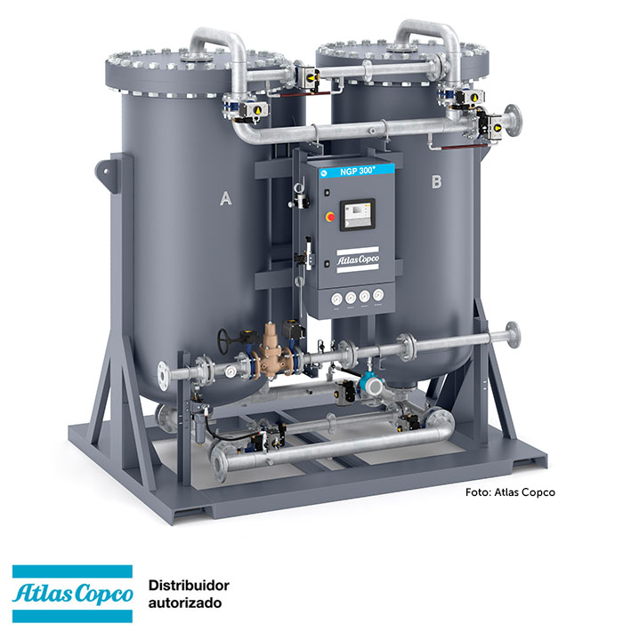 Generador de nitrogeno oxigeno Atlas Copcp