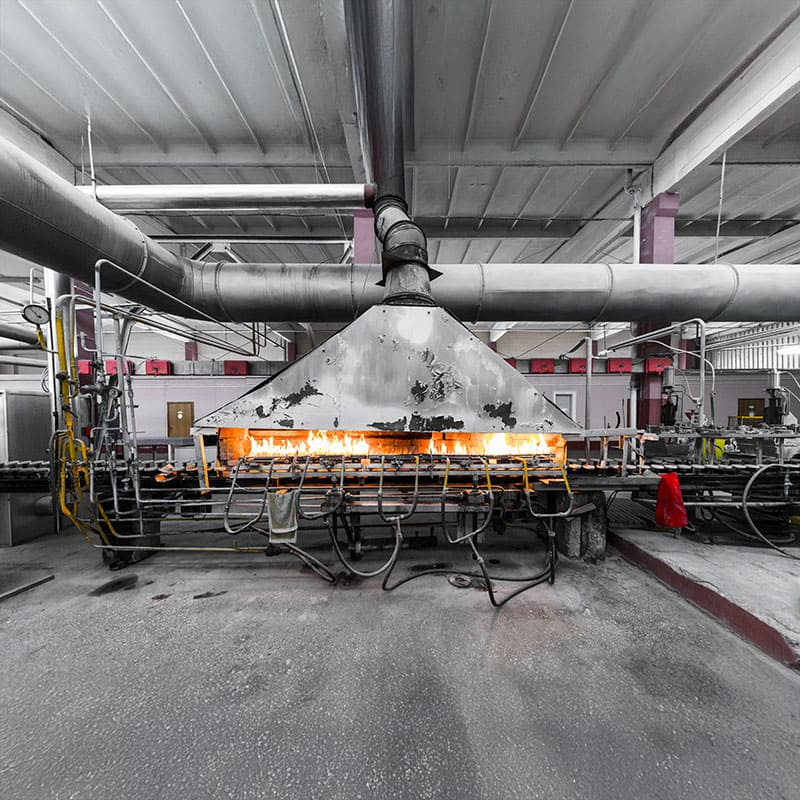 hidrogeno Criogas utilizado en la fabricacion de vidrio flotado (float glass)